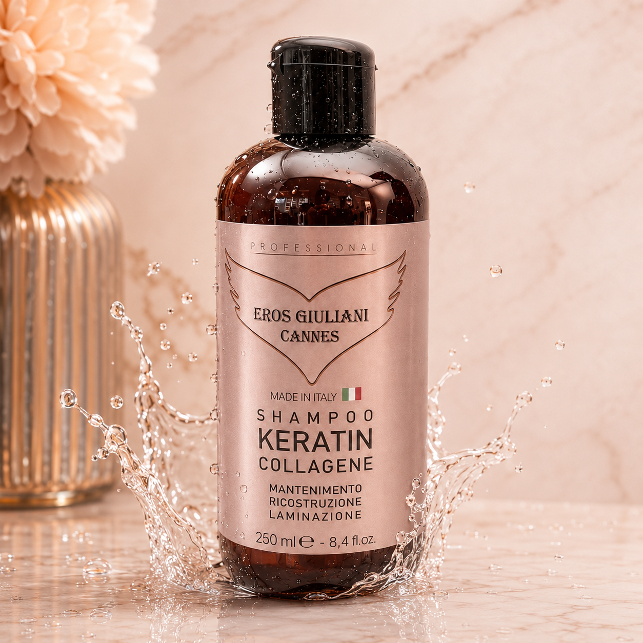 Shampooing Kératine & Collagène